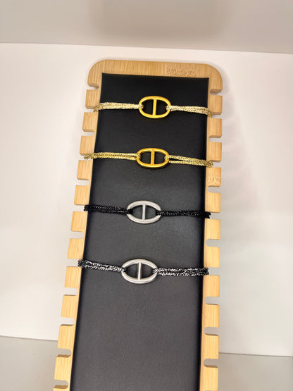 Bracelet Maille marine