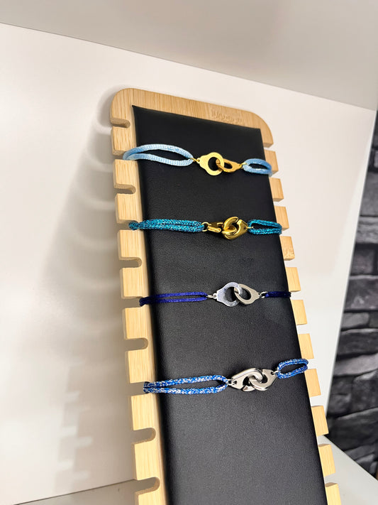 Bracelets menotte en cordon